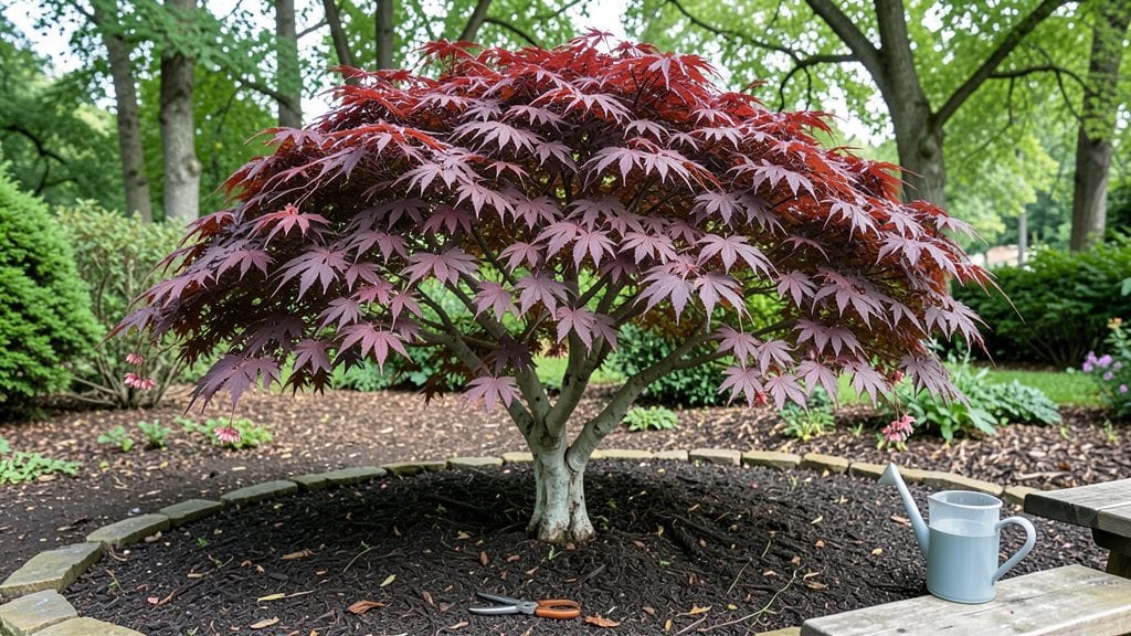 Blooming Maple Plant: Year-Round Color With Minimal Pruning Effort
