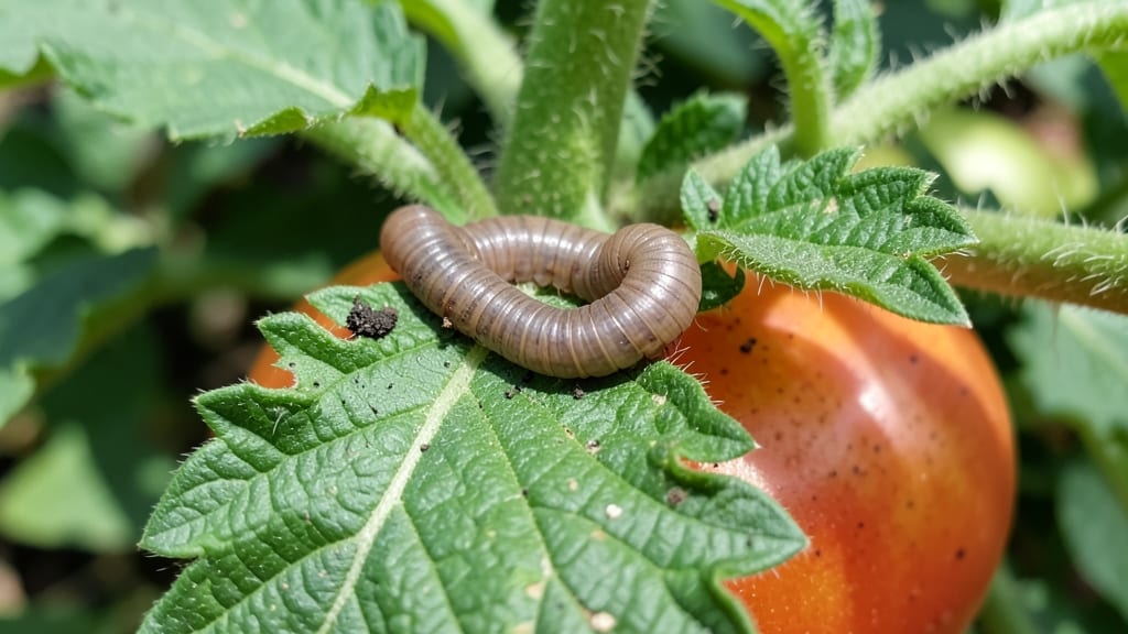 Brown Worms on Tomato Plants: Swift Organic Removal for Healthy Harvests