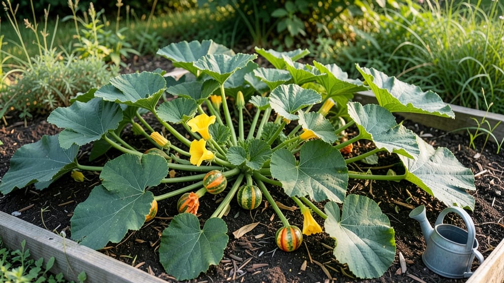 Carnival Squash Plant: Harvesting Secrets for Plump, Ripe Fruit