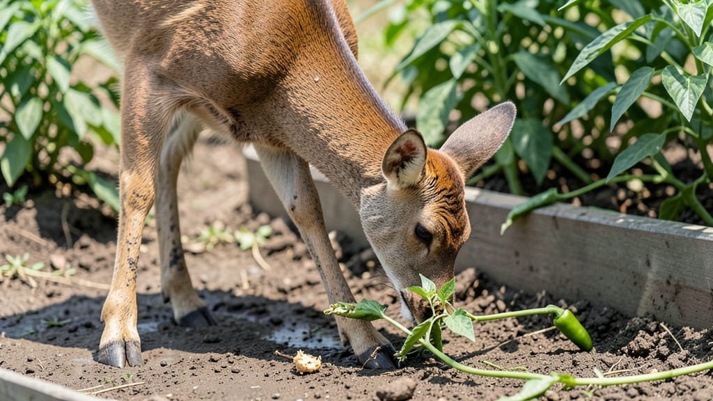 Do Deer Eat Jalapeno Plants: What Gardeners Need to Know About Deer Damage
