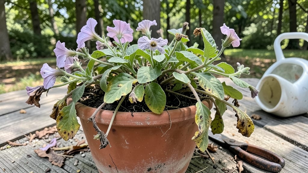 Dying Petunias Plants: Revive Drooping Blooms in 3 Simple Trims