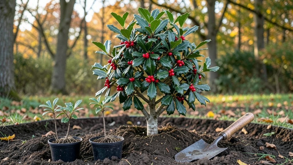 Planting Holly Bushes: Evergreen Privacy Screen in 3 Seasons