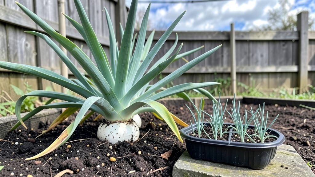Planting Wild Leeks: Layered Soil Secrets for Year-Round Regrowth