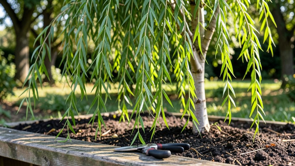 Willow Cuttings Planting: Fast Root Growth in Water Before Soil