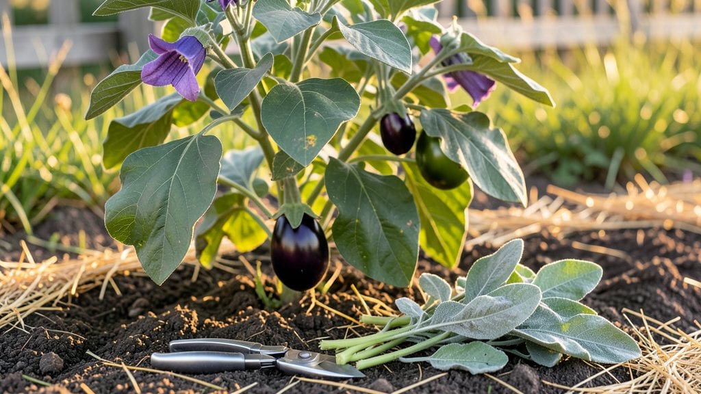Pruning Aubergine Plants: Year-Round Harvests With 3 Strategic Trims
