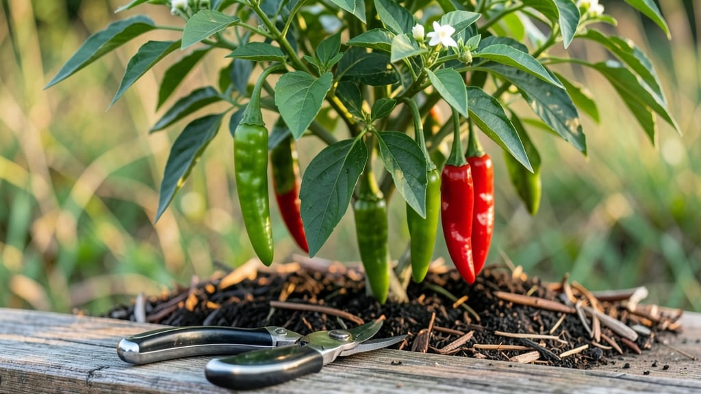 Pruning Chilli Plants: Year-Round Productivity With 3 Key Cuts
