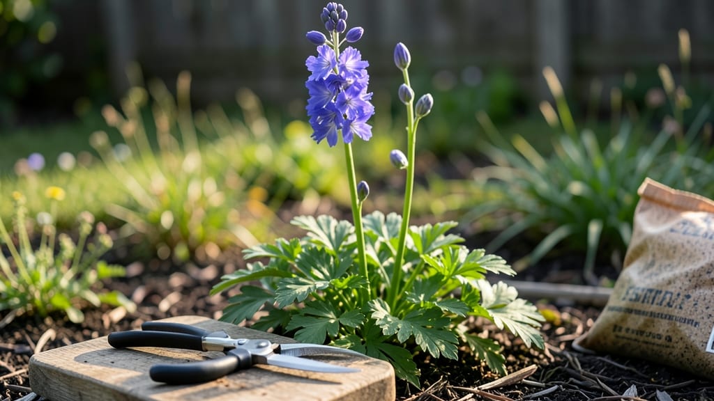 Pruning Delphinium Plants: Deadheading Trick for Towering Blooms Year-Round