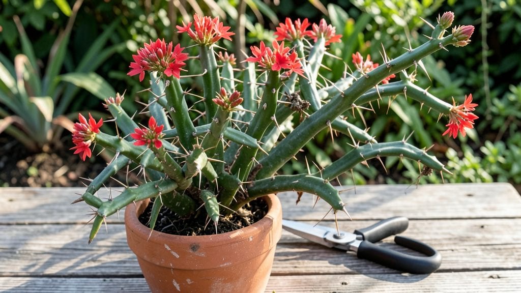 Pruning Euphorbia Plants: Toxic Sap Safety & Precise Trimming Guide