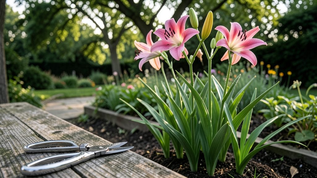 Pruning Lily Plants: Year-Round Blooms With Strategic Trimming