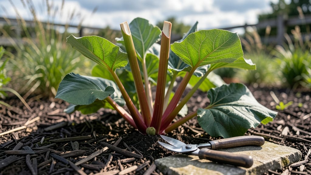 Pruning Rhubarb Plants: Year-Long Harvests With 2 Simple Cuts