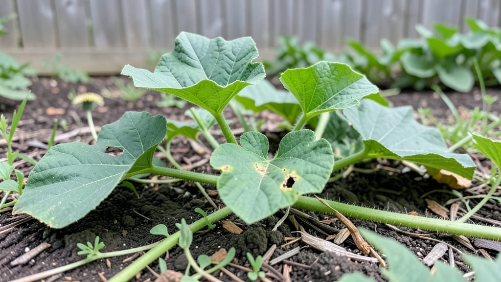 Squash Young Plants: Fast-Germinating Seeds for Early Harvests