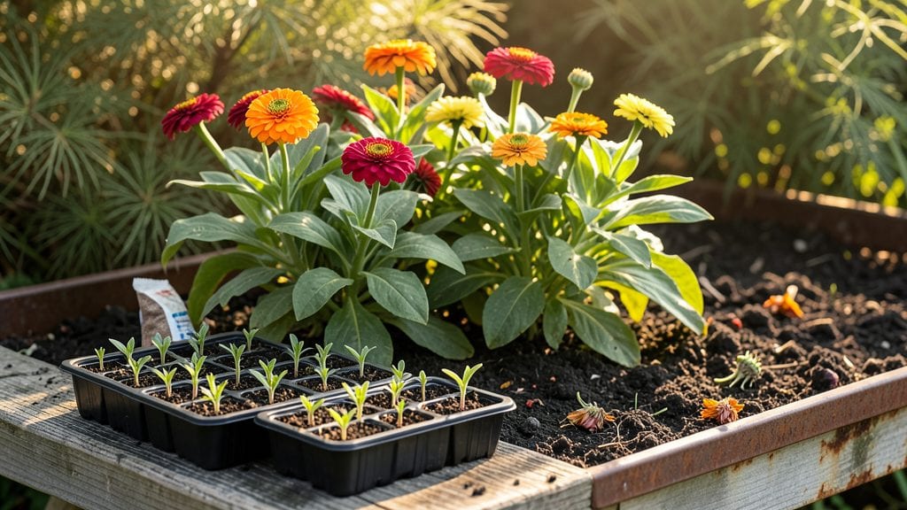 Succession Planting Zinnias Recipe: Bold Striped Blooms Year-Round