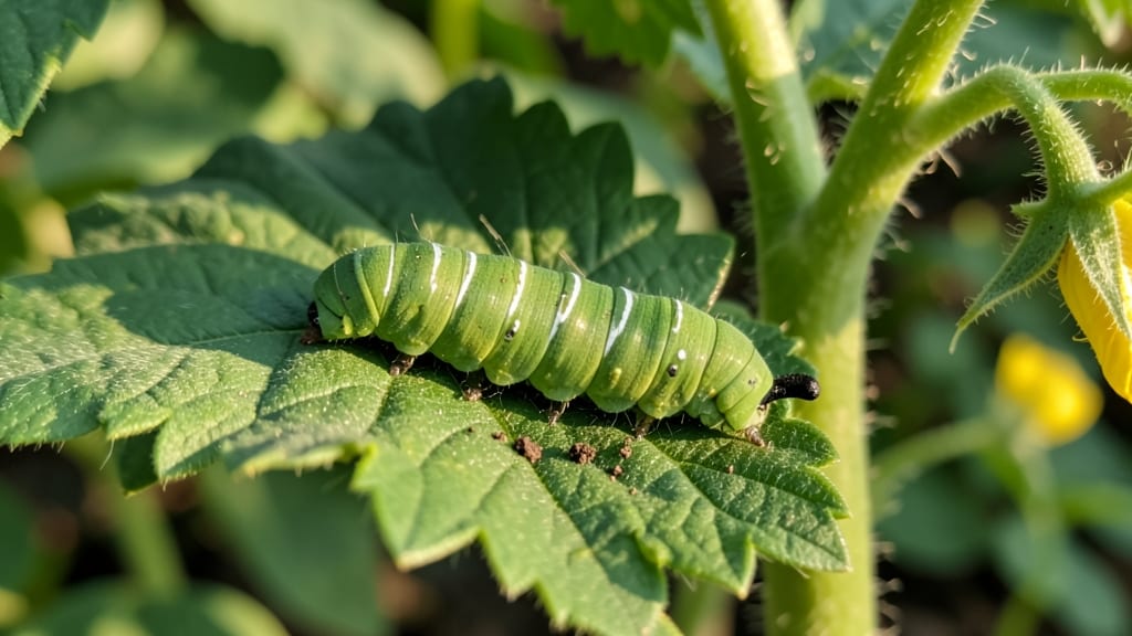 Tomato Plant Caterpillars: Organic Rescue in 3 Easy Steps