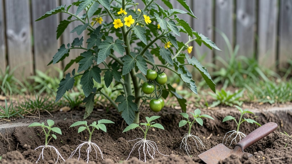 Trench Planting Tomatoes: Underground Space-Saving for Bigger Harvests