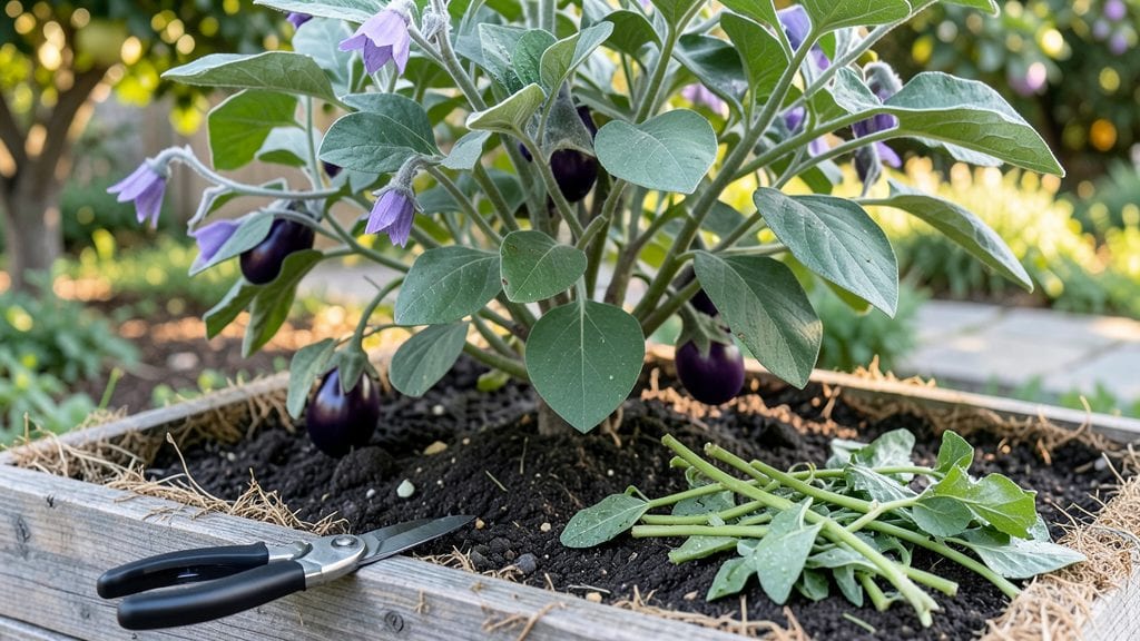 Trim Eggplant Plants: Strategic Cuts for Bigger Harvests Year Round