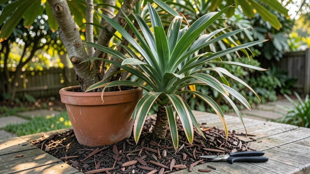Trimming Cordyline Plants: Revive Striped Stems in 3 Simple Cuts