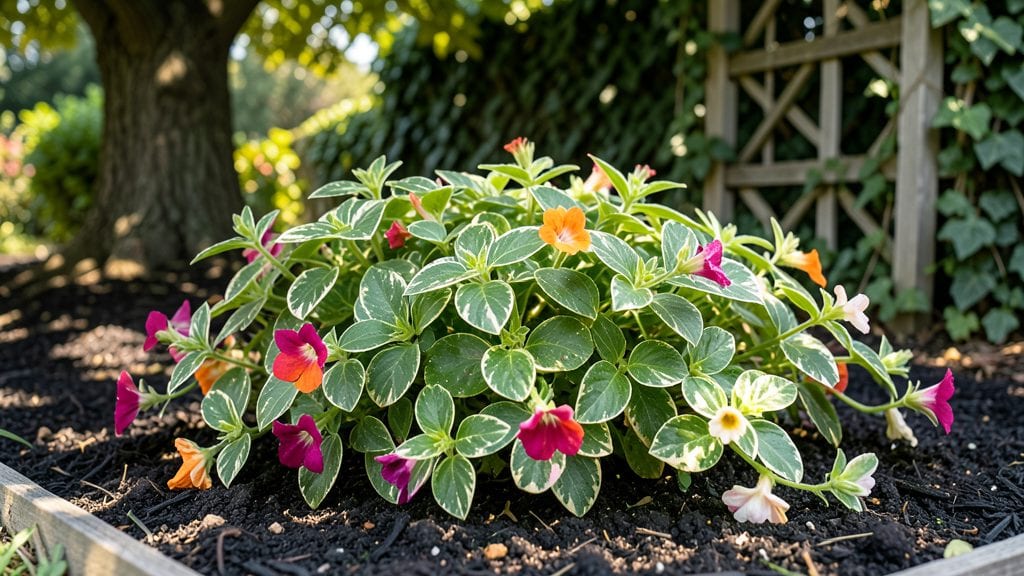 Variegated Impatiens Plants: Bold Striped Blooms That Thrive in Shade