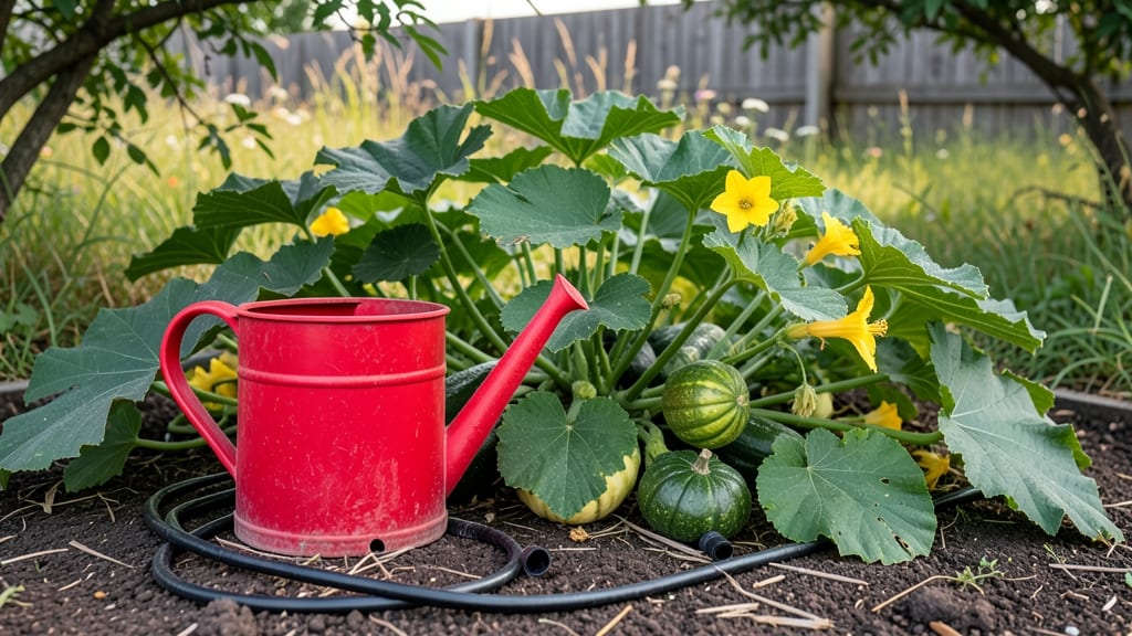 Watering Squash Plants: Consistent Moisture Secrets for Vines and Fruit