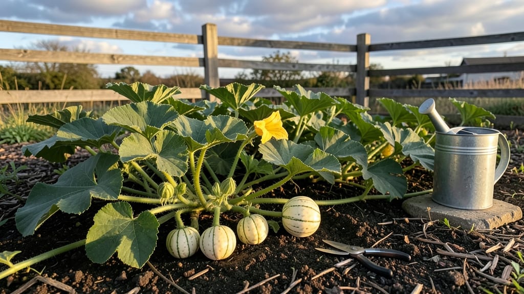 White Pumpkin Plants: Year-Round Harvest Secrets for Compact Gardens